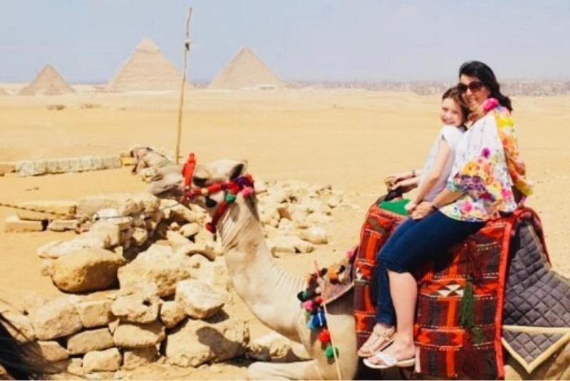 Amon Holiday Pyramids Inn Kafret el-Gabal Zewnętrze zdjęcie