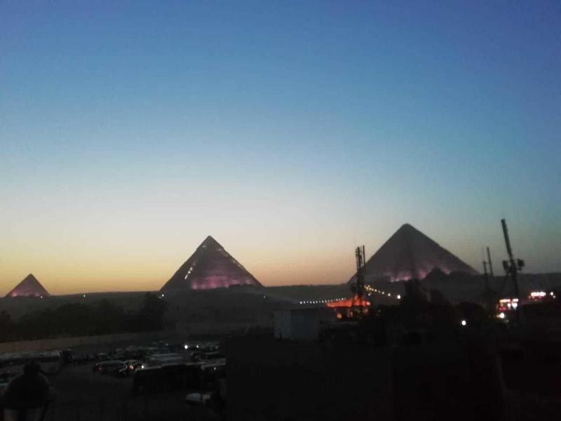 Amon Holiday Pyramids Inn Kafret el-Gabal Zewnętrze zdjęcie