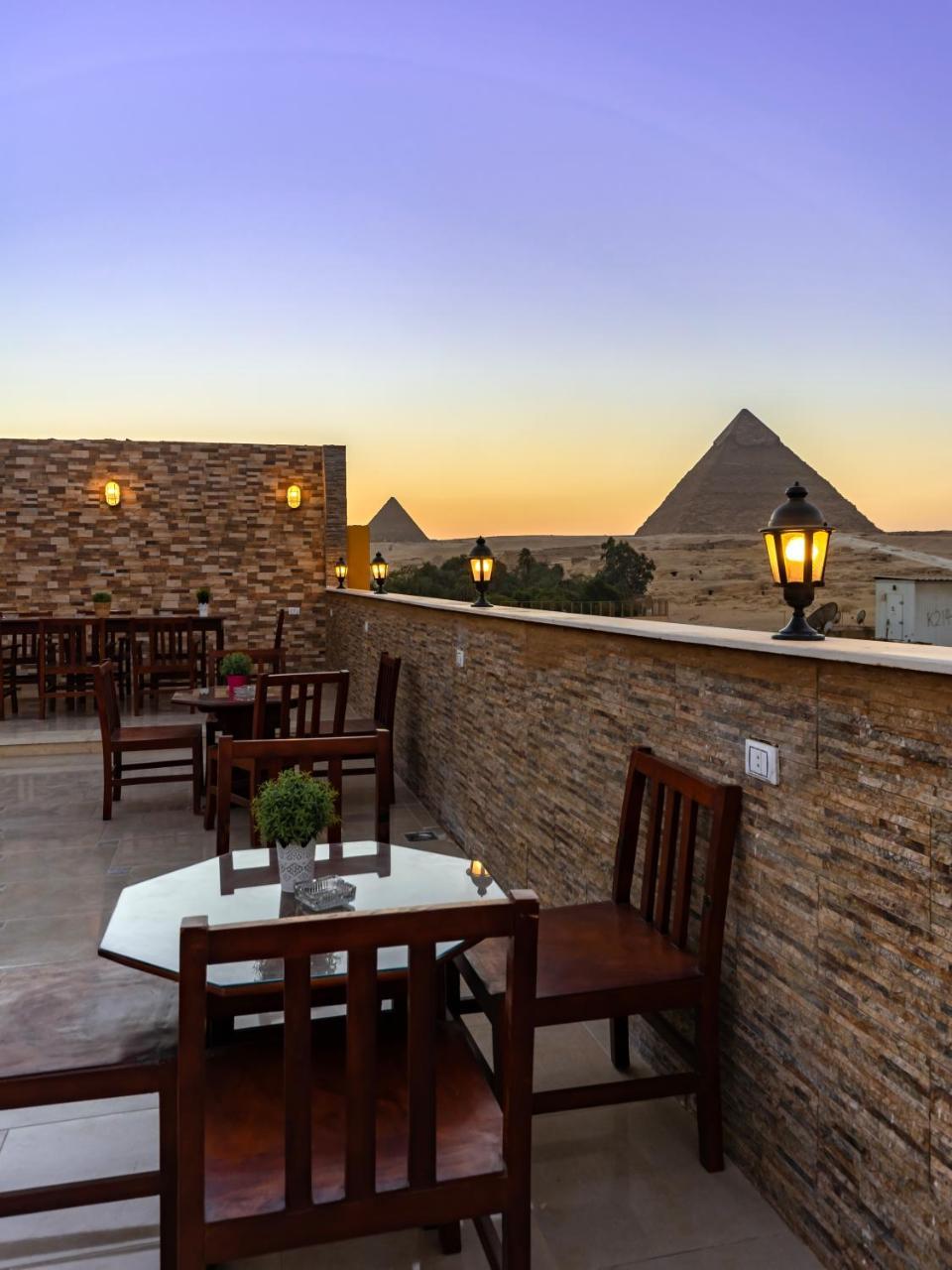 Amon Holiday Pyramids Inn Kafret el-Gabal Zewnętrze zdjęcie